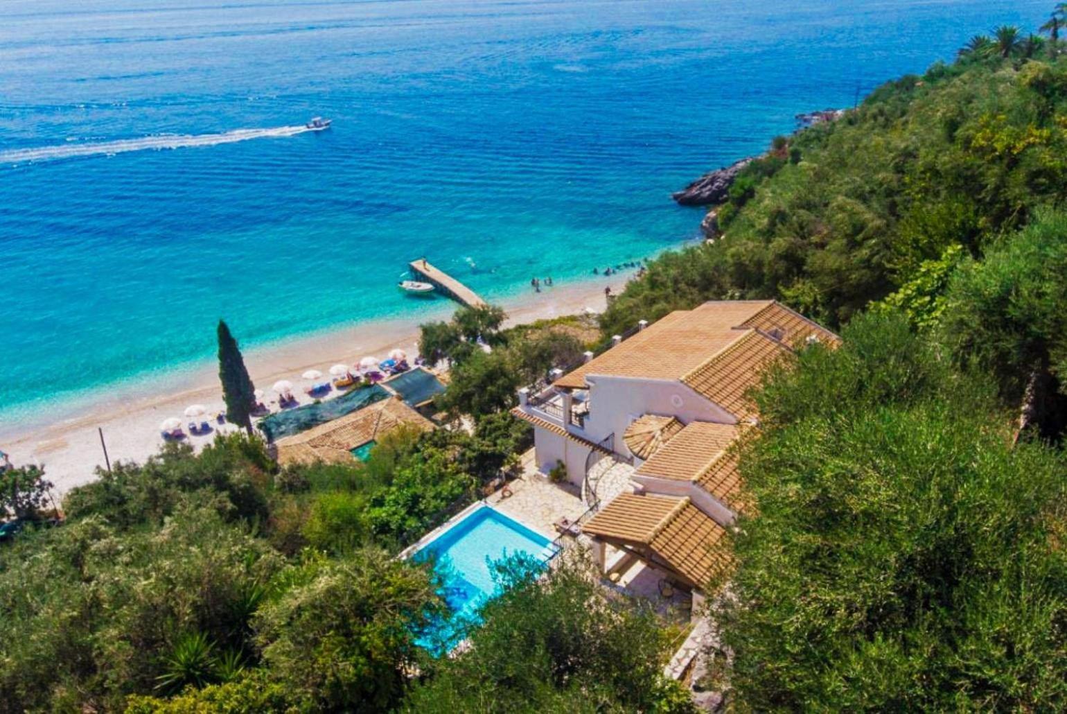 Villa Kerkyroula Katávolos المظهر الخارجي الصورة